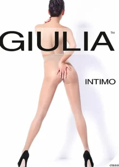 Clearance Giulia Intimo Crotchless 20 Tights
