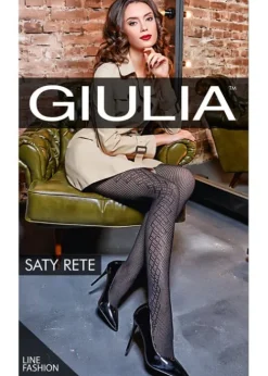 Store Giulia Saty Rete 100 Fashion Tights N.7 Nero