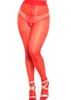 Fashion Glamory Ouvert 20 Denier Crotchless Tights