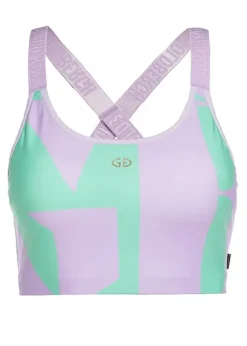 Clearance Goldbergh Lauren Lilac Font Sports Bra Lilac Spring Green