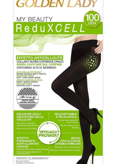 Discount Golden Lady My Beauty Anti Cellulite 100 Tights Black
