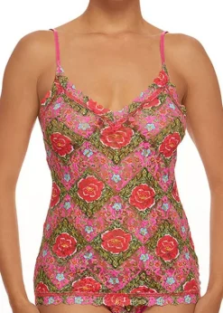 Cheap Hanky Panky Pearl River Peonies V Front Cami Pearl River Peonies Print