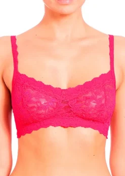 Fashion Hanky Panky Retro Lace Bralette Bright Rose