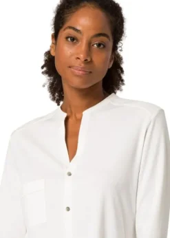 Clearance Hanro Pure Essence Long Sleeved Pyjama Set Off White
