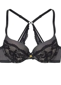 Cheap Lascana Buena Push Up Bra Black