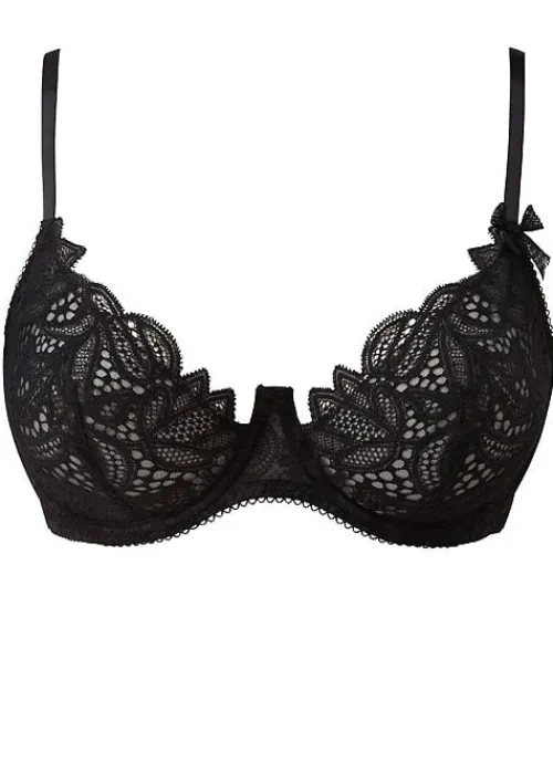 Fashion Lepel London Charlie Underwired Bra Black