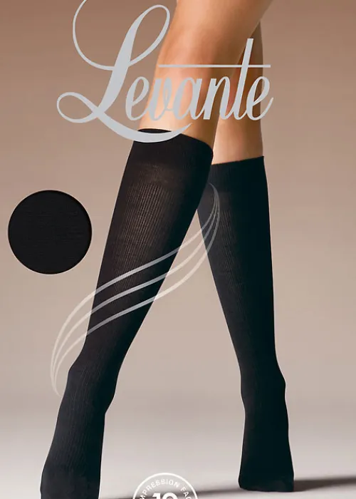 Store Levante Energia Cotton Blend Compression Knee Highs