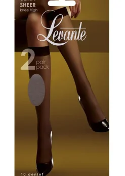 Cheap Levante Ultra Sheer Knee Highs 2Pp