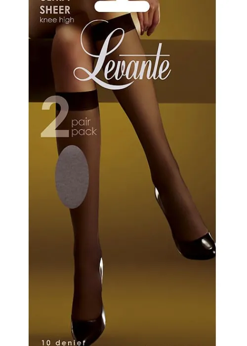 Cheap Levante Ultra Sheer Knee Highs 2Pp