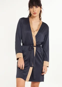 Hot LingaDore La-Regina Kimono Denim Latte