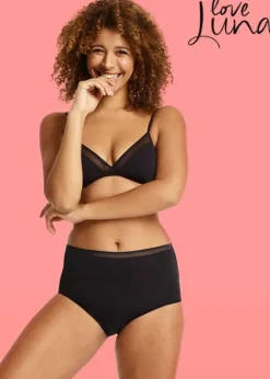 Clearance Love Luna For Lady Leaks Full Brief Black