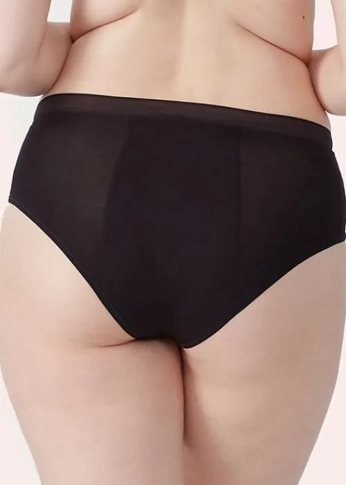 Best Sale Love Luna Period Bamboo Briefs Black