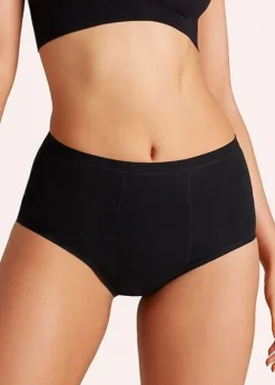 Best Love Luna Period Full Brief Black