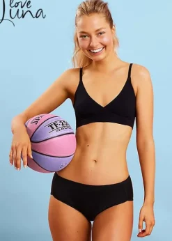 Discount Love Luna Period Midi Brief Black