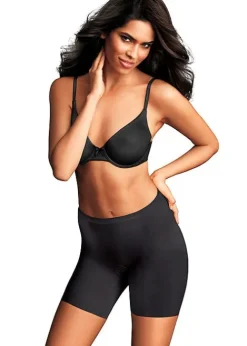 Fashion Maidenform Bottom Solutions Sleek Smoothing Shorty Black