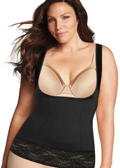 Clearance Maidenform Firm Foundations Curvy Wear Your Own Bra Torsette Black