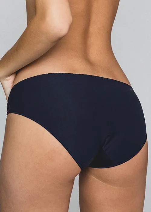 Discount Maison Lejaby Check And Roses Bikini Brief Check Horizon Blue