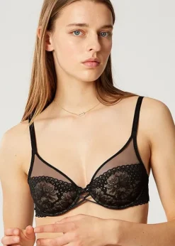 Discount Maison Lejaby Dot Flowers Underwired Bra