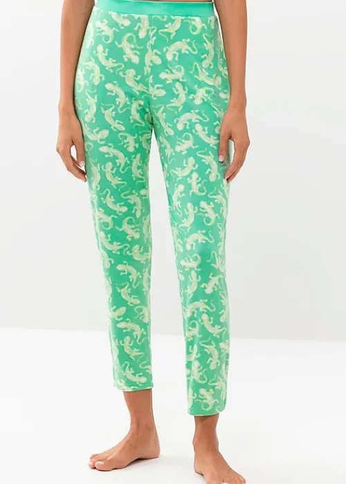 Fashion Mey Tilly Slim Leg Pants Mojito Print