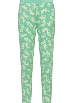 Fashion Mey Tilly Slim Leg Pants Mojito Print