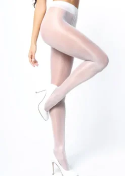 Fashion Miss O Sheer Gloss Open Crotch Tights