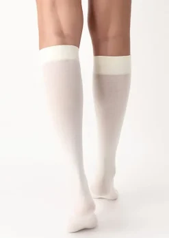 Discount Oroblu All Colours Cotton Knee Highs