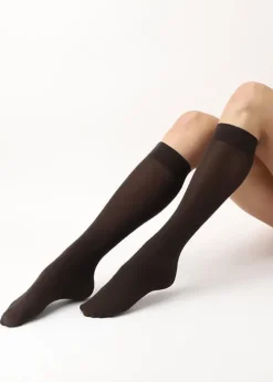 Discount Oroblu All Colours Cotton Knee Highs