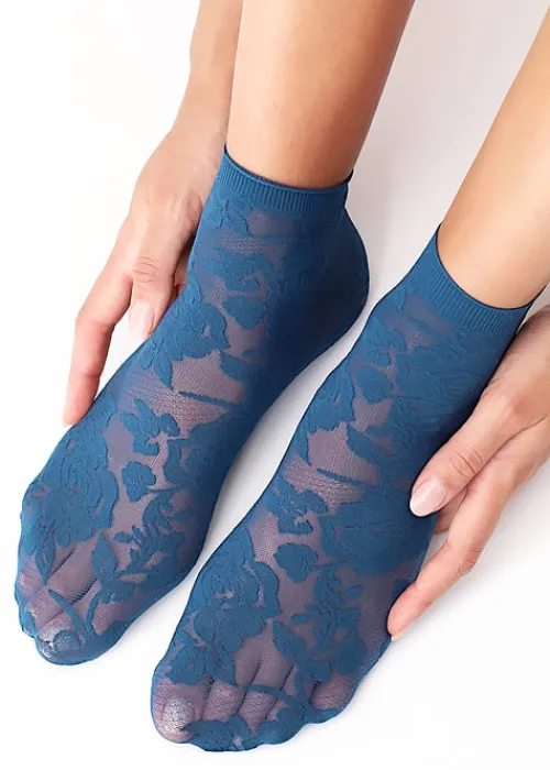Clearance Oroblu All Colours Lace Ankle High
