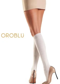 Clearance Oroblu Brittany Natural Fibres Knee Highs