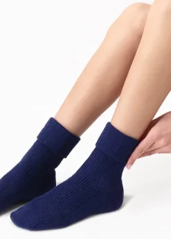 Best Sale Oroblu Hilda Fine Cashmere Rolled Cuff Socks