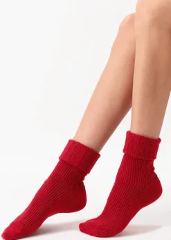 Best Sale Oroblu Hilda Fine Cashmere Rolled Cuff Socks
