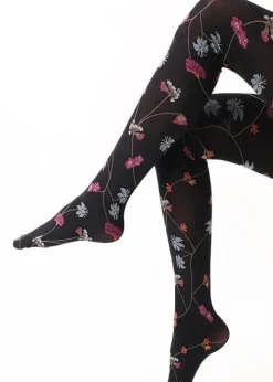 Shop Oroblu I Love Italy Firenze Tights Firenze Black