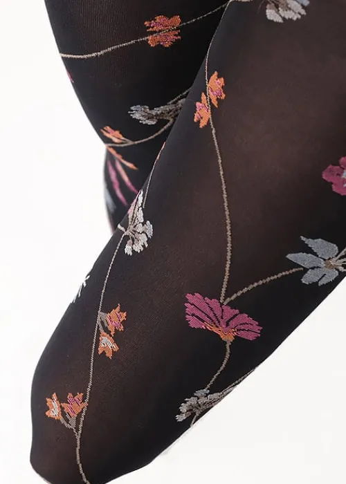 Shop Oroblu I Love Italy Firenze Tights Firenze Black