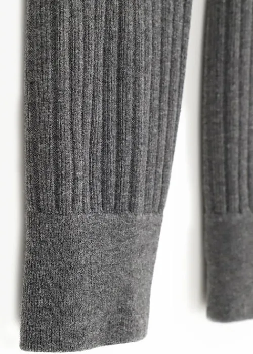 Hot Oroblu Soft Rib Pants Grey Melange