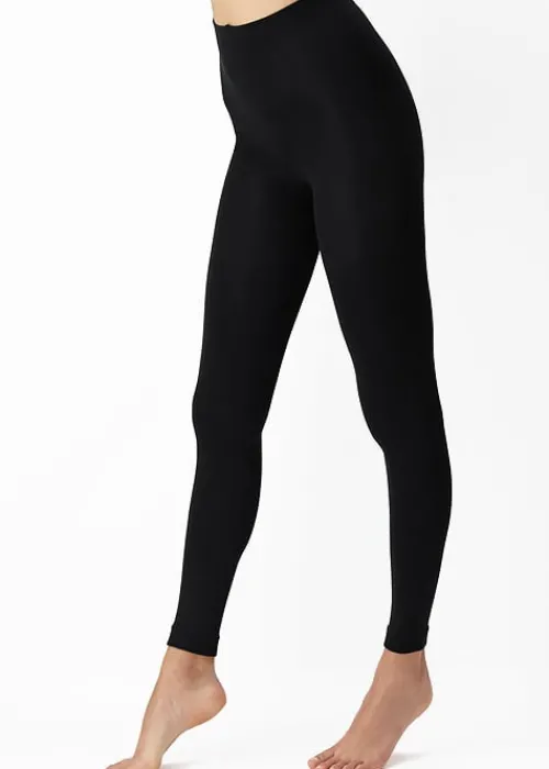 Clearance Oroblu Warm And Soft Footless Tights Black