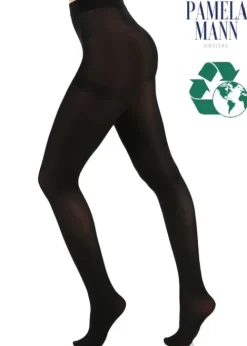 Shop Pamela Mann 50 Denier Recycled Yarn Tights Black