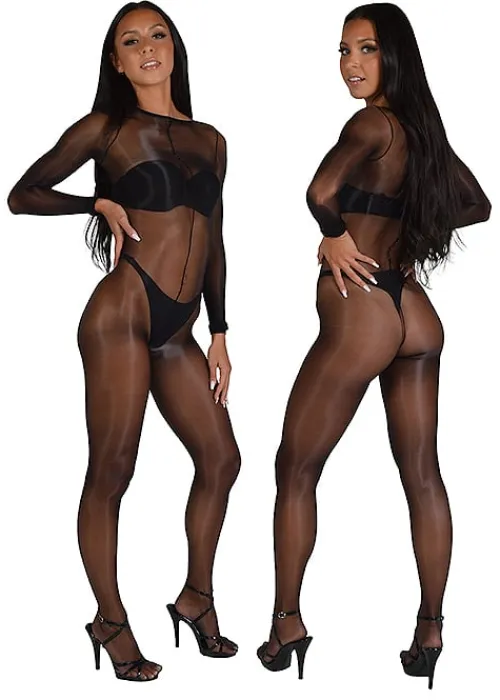 Best Pearl and Poseidon Asteria Ultra Sheer Full Bodystocking