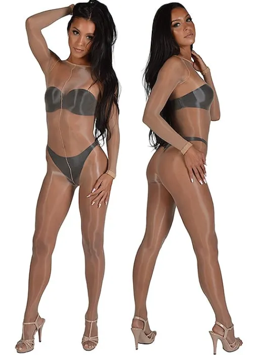 Best Pearl and Poseidon Asteria Ultra Sheer Full Bodystocking