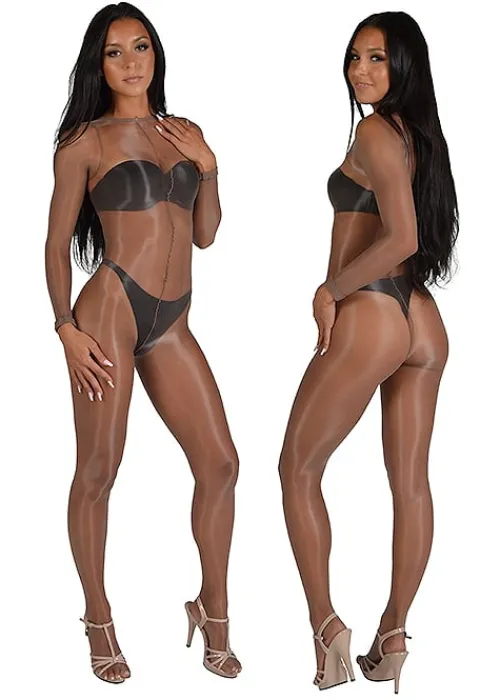 Best Pearl and Poseidon Asteria Ultra Sheer Full Bodystocking
