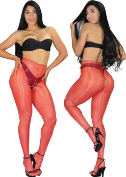 Cheap Pearl and Poseidon Vespa Crotchless Ultra Shine Tights