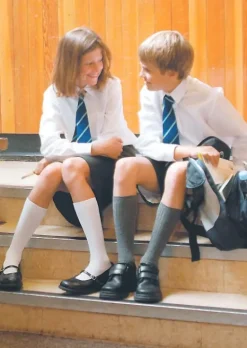 Shop Pex Kids Pex Childrens Graduate Cotton Rich Knee High School Socks (2Pp)