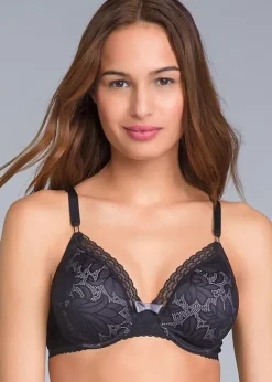 Cheap Playtex Invisible Elegance Underwire Full Cup Bra Black