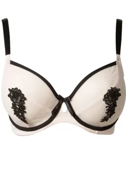 Discount Pour Moi Boudoir Underwired Bra Oyster Black