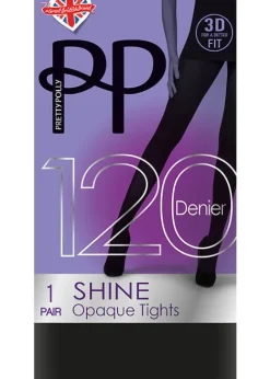 Store Pretty Polly 120 Denier 3D Shine Tights