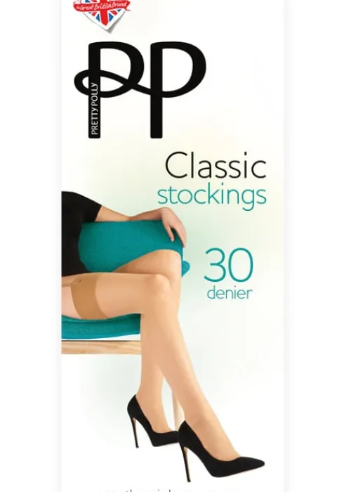Cheap Pretty Polly 30 Denier Stockings Sherry