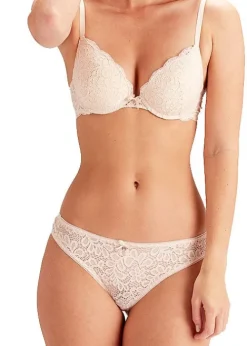 Online Pretty Polly Amy Brazilian Brief Nude Nude Lace