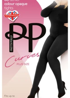 Best Pretty Polly Curves 60 Denier Plush Opaque Tights