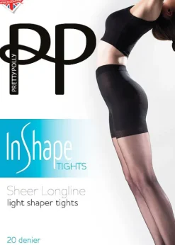 Flash Sale Pretty Polly In Shape Sheer Longline Bodyshaper Tights