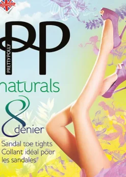 Best Pretty Polly Naturals Sandal Toe Tights