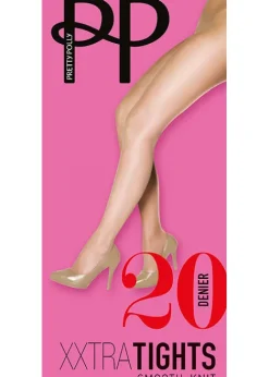 Clearance Pretty Polly Smooth Knit Tights X Large